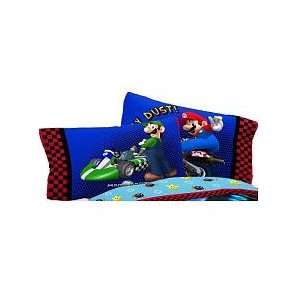  Mario Kart Wii Microfiber Standard PillowcaseStandard 