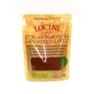 Lucini Tuscan Marinara w/ Roasted Garlic Sauce   Heatable Bag 13.5 oz 