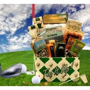  Golf Gift Basket: Tee It Up Gift Box: Sports & Outdoors