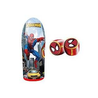   : Socker Boppers Spider Man Inflatable 36 inch Bop Bag: Toys & Games