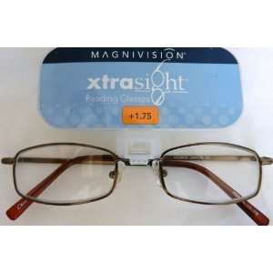  Magnivision Xtrasight Reading Glasses, Dakota, +1.75 