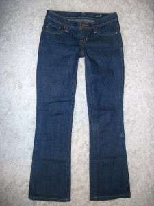 Ladies 7 Seven Dark wash Signature pockets jeans 24  