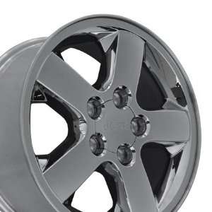   Wheel with Machined Lip Fits Jeep   Hyper Silver 17x7.5: Automotive