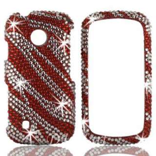 LG VN270 Cosmos Touch Diamond Bling Phone Case Shell  