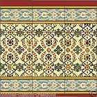 Mosaic Moroccan Art Tile Mural Kitchen Back Splash Ceramic Custom Tile 