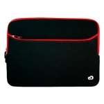 Kroo Black/Red Glove 2 Series Notebook Sleeve for 13 Apple MacBook 
