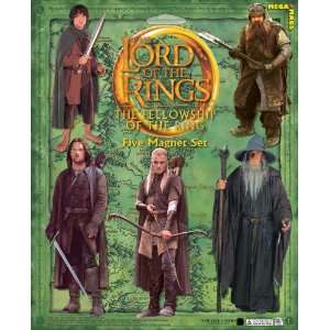  Lord of the Rings 5 Magnet Pack New Orlando Bloom 