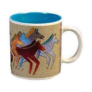  Laurel Burch Native Horses Coffee Mug