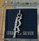 Kappa Kappa Gamma Silver Greek Letter Key Charm
