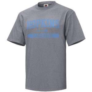  Nike Johns Hopkins Blue Jays Ash Lacrosse T shirt Sports 