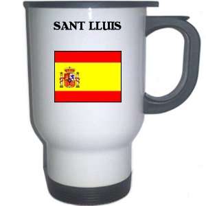  Spain (Espana)   SANT LLUIS White Stainless Steel Mug 