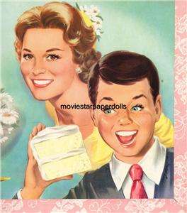 Vintage BRIDE GROOM PAPER DOLLS LASR REPRO FREESHW2  