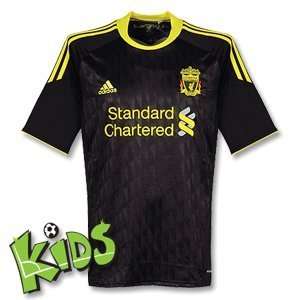 Liverpool Boys Third Soccer Shirt 2010 11  Sports 