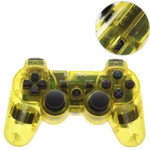   Wireless Controller Rechargeable Joypad for Playstation 3 yellow