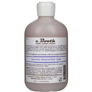  c. Booth Mineral Soak, Lavender, 16 oz Beauty