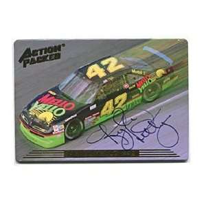  Kyle Petty Autographed/Signed 1992 Action Packed Card 