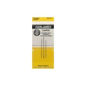   James Leather Needles Assorted Sizes 3/7 3ct Arts, Crafts & Sewing