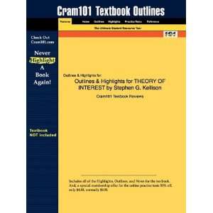  Studyguide for THEORY OF INTEREST by Stephen G. Kellison 