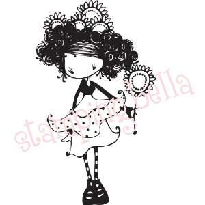  Suzette Ketto Unmounted Rubber Stamp (Stamping Bella 