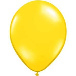  Citrine Yellow, Qualatex 11 Latex Balloon  50ct. Health 