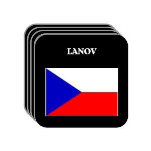  Czech Republic   LANOV Set of 4 Mini Mousepad Coasters 