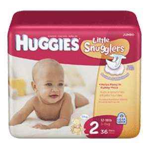  Kimberly Clark Huggies Little Snuggers Diaper Size 2 