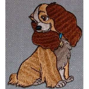  Disneys LADY & THE TRAMP Full Figure LADY PATCH 