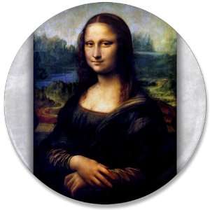  3.5 Button Mona Lisa HD by Leonardo da Vinci aka La 
