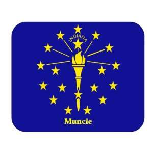  US State Flag   Muncie, Indiana (IN) Mouse Pad: Everything 