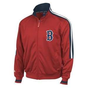   : Boston Red Sox Cooperstown Track Jacket   Large: Sports & Outdoors