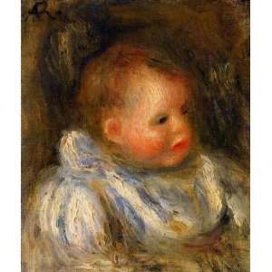  Oil Painting: Coco: Pierre Auguste Renoir Hand Painted Art 