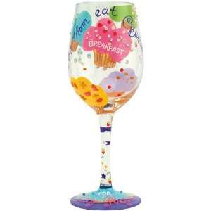  Lolita Love My Wine Glass, Cupcake