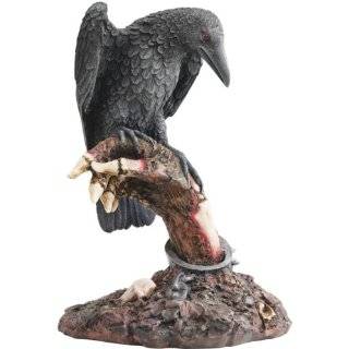 Raven   Collectible Figurine Statue Sculpture Figure Crow Bird Model 