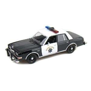  1986 Dodge Diplomat Police Car 1/24 Highway Patrol Toys & Games