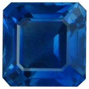  3.05 Carat Loose Blue Sapphire Emerald Cut Jewelry