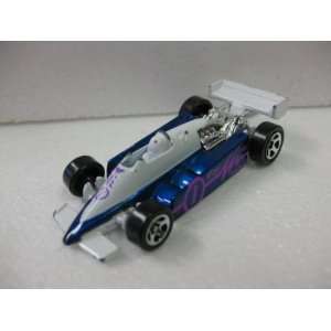  White Open Wheel Goodyear Racing Matchbox Car Toys 