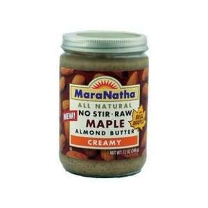 Maranatha Maple Raw Almond Butter (12x12 OZ): Everything 