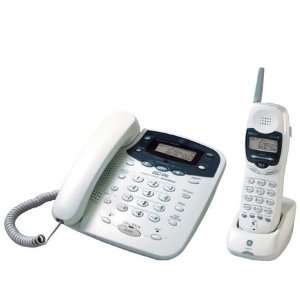  GE 27958GE1 WT 2.4GHz Cordless Phone & Corded Base CID 