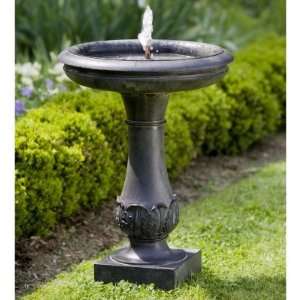   International Chatsworth Cast Stone Fountain: Patio, Lawn & Garden