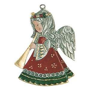   : Musical Angel German Pewter Christmas Tree Ornament: Home & Kitchen