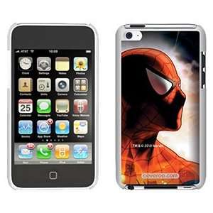   Spider Man Closeup on iPod Touch 4 Gumdrop Air Shell Case Electronics