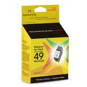  Boomerang HP 49 Compatible Repalcement Cartridge, Color 
