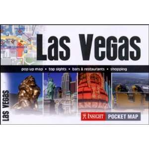  Insight Guides 585311 Las Vegas Insight Pocket Map: Office 