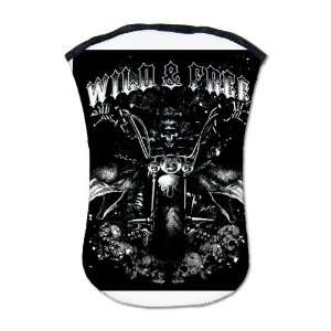 Kindle Sleeve Case (2 Sided) Wild And Free Skeleton Biker And Eagles