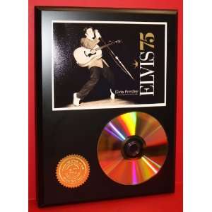 Elvis Presley CD Art Display Rare Collectible Gold Disc Award Quality 
