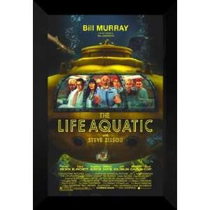  The Life Aquatic Steve Zissou 27x40 FRAMED Movie Poster 