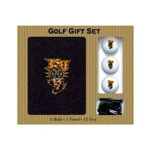  Idaho State Bengals Embroidered Towel, 3 balls and 12 tees 