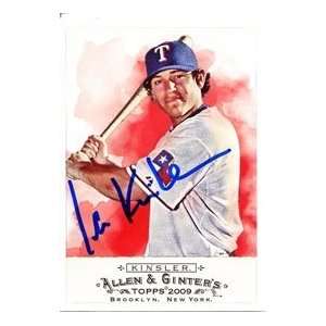   Autographed 2009 Topps Allen & Ginters Card: Sports & Outdoors