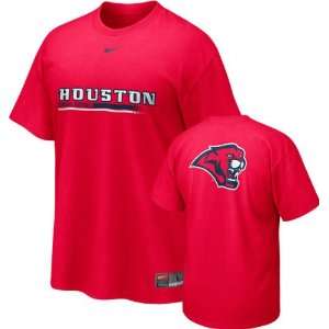  Houston Cougars Nike Red Official 2010 Football Practice 