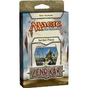    Zendikar Theme Deck   Intro Pack Kor Armory (White) Toys & Games
